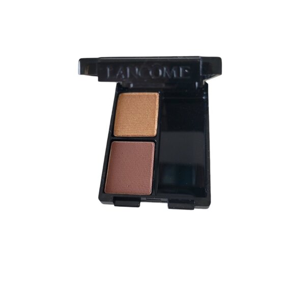 Lancome Maquiriche Creme Powder Eye Colour Duo Golden Sun/Chocolat Brule New - Picture 1 of 4